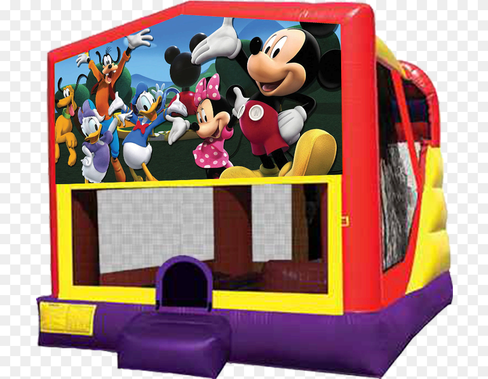 Need Mickey Mouse Themed Plates Napkins And Party Elena Of Avalor Bounce House, Inflatable, Indoors, Play Area, Baby Png