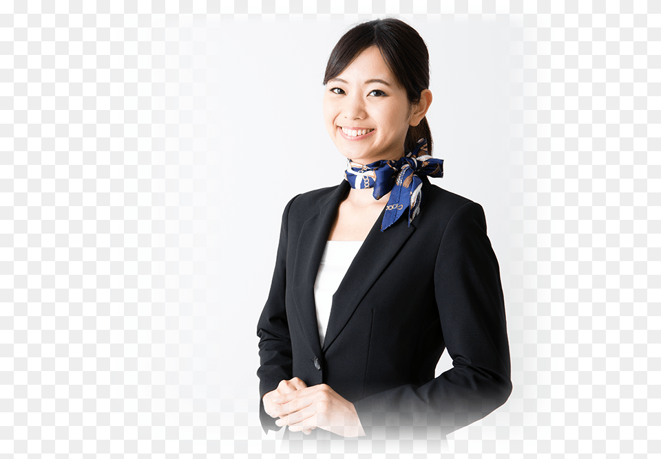 Need More Information Flight Attendant Portrait, Accessories, Tie, Suit, Person Free Png Download