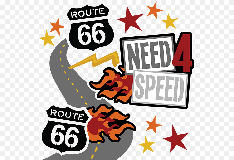 Need Speed Car Cars Clipart Cute Clip Art, Advertisement, Poster, Number, Symbol Free Png
