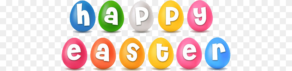 Need To Know When Easter Sunday Falls In The Years Happy Easter In Eggs, Text, Number, Symbol Free Png