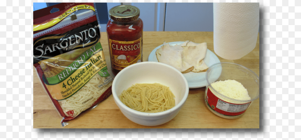 Needed To Make Pasta With Instant Chicken Parmesan Clotted Cream, Food, Noodle, Vermicelli, Ketchup Png Image