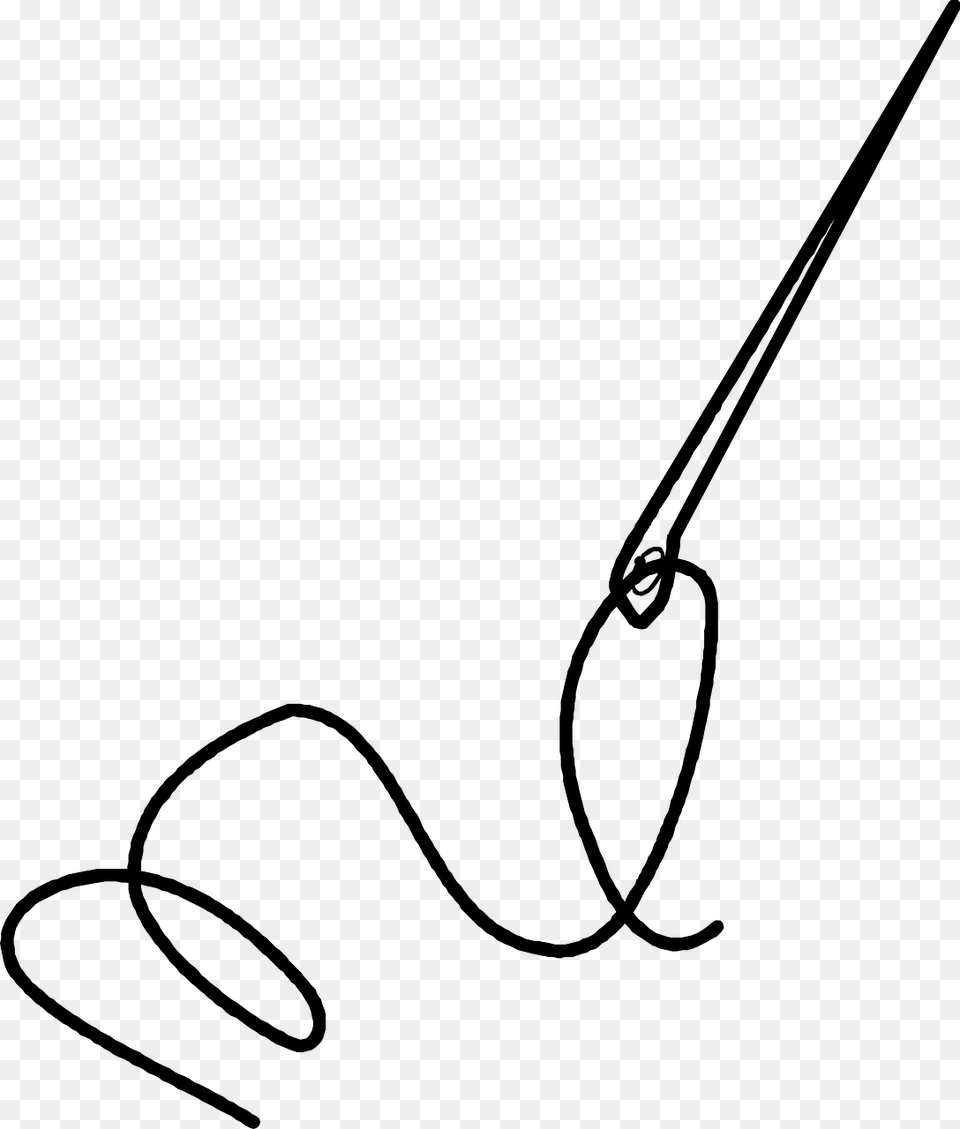 Needle, Gray Free Png