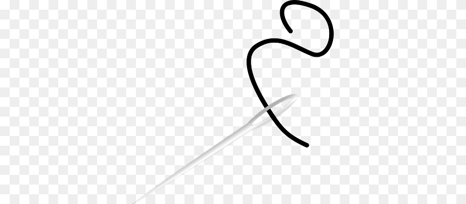 Needle And String Patch Kit Sewing Needle Cartoon, Text, Bow, Weapon Free Png