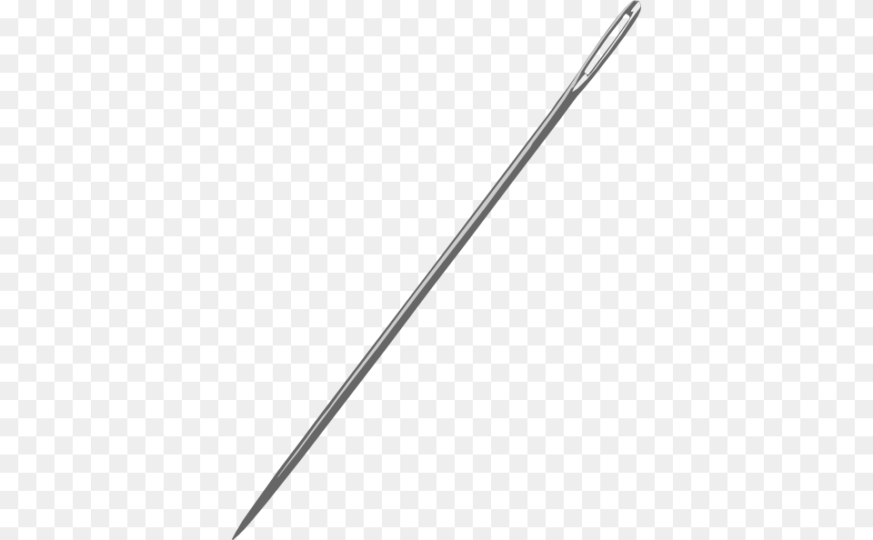 Needle And Thread Clip Art Sewing Needle Clip Art, Spear, Sword, Weapon, Blade Free Png Download