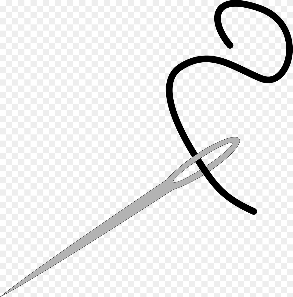 Needle Clipart, Bow, Weapon, Text Png