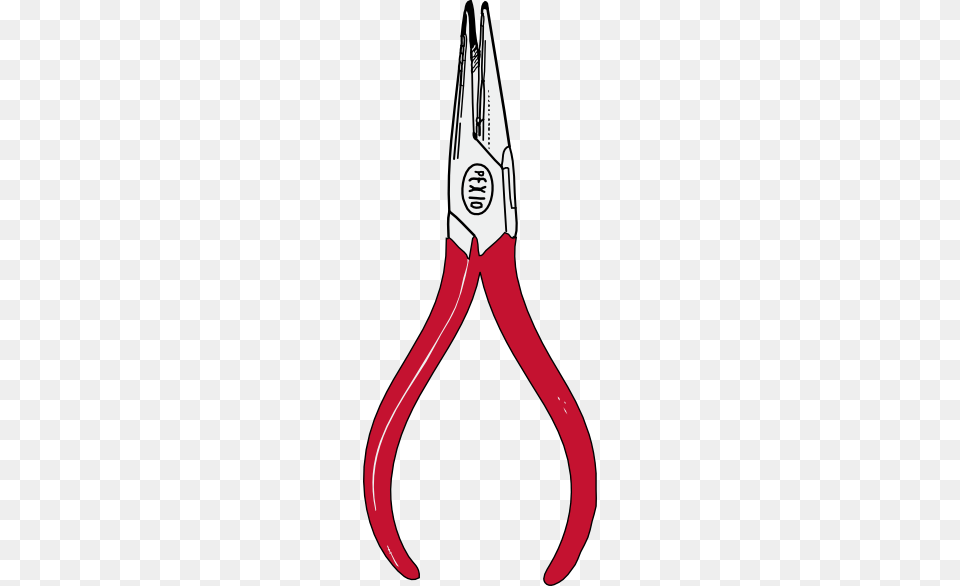 Needle Nose Plier Clipart, Device, Pliers, Tool, Bow Free Transparent Png