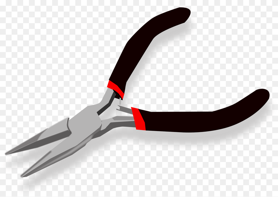 Needle Nose Pliers Clipart, Device, Tool, Blade, Dagger Free Png