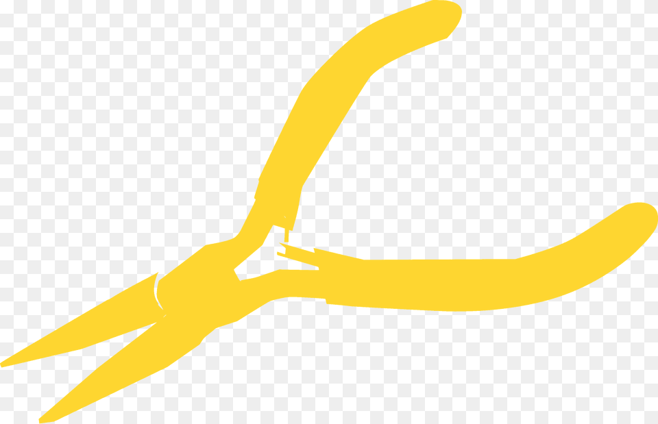 Needle Nose Pliers Silhouette, Device, Tool, Animal, Fish Png Image