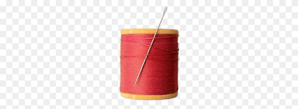 Needle On Spool Of Red Thread, Blade, Dagger, Knife, Weapon Png