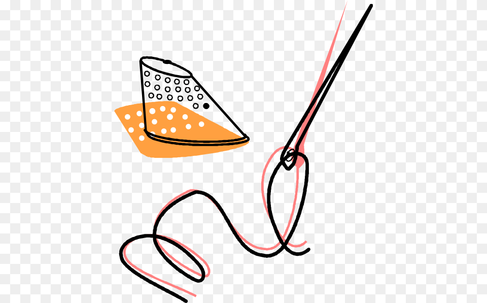 Needle Thread And Timble Clip Art, Clothing, Hat, Device, Grass Free Png