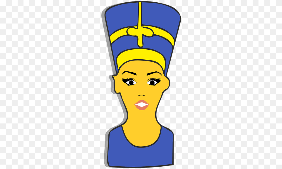 Nefertiti Emoji Clipart Sticker Shocked Clip Art, Adult, Person, Female, Woman Png Image