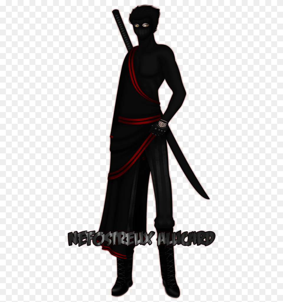 Nefostreux Alucard, Ninja, Person, Clothing, Glove Free Png Download