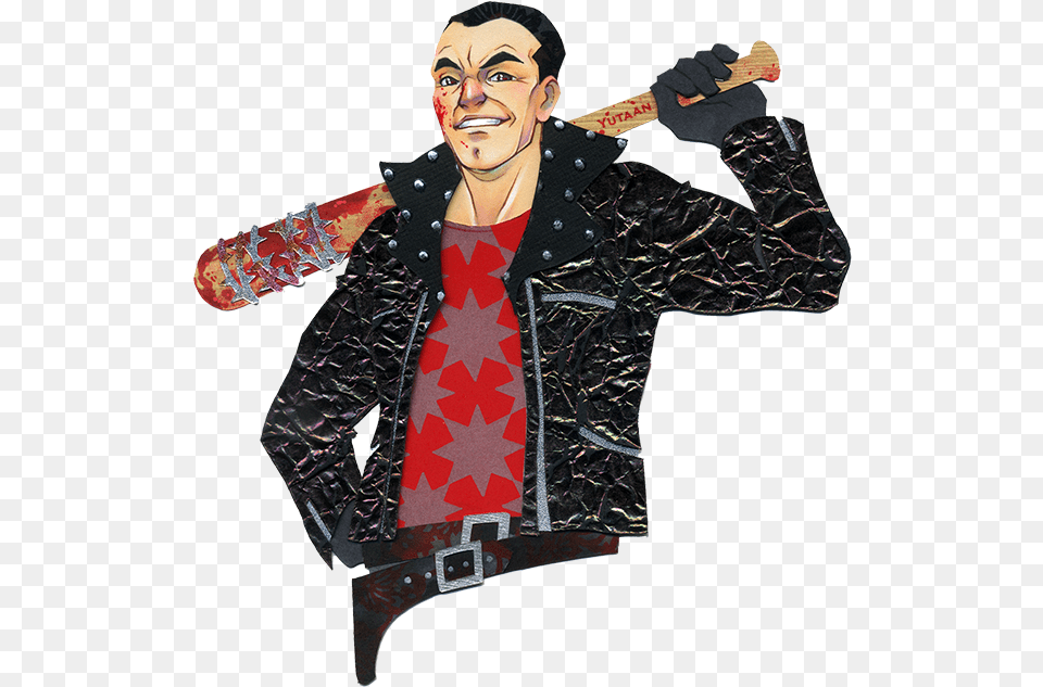 Negan, Clothing, Coat, Jacket, Adult Png Image