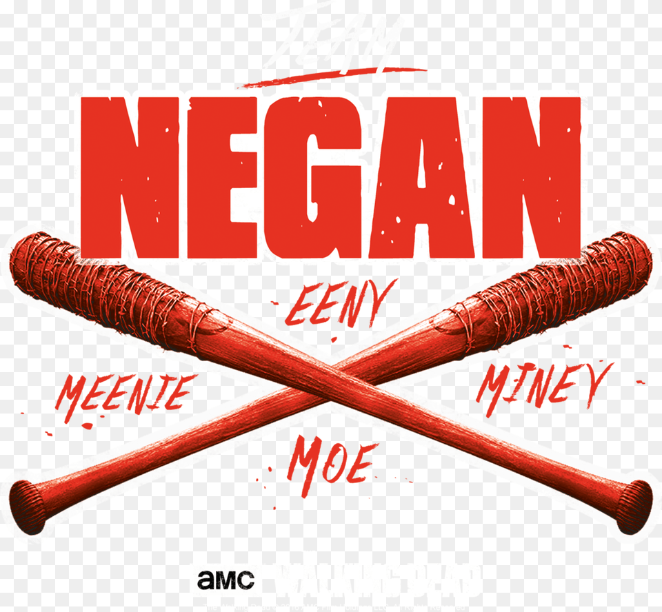 Negan, Baseball, Baseball Bat, People, Person Free Png