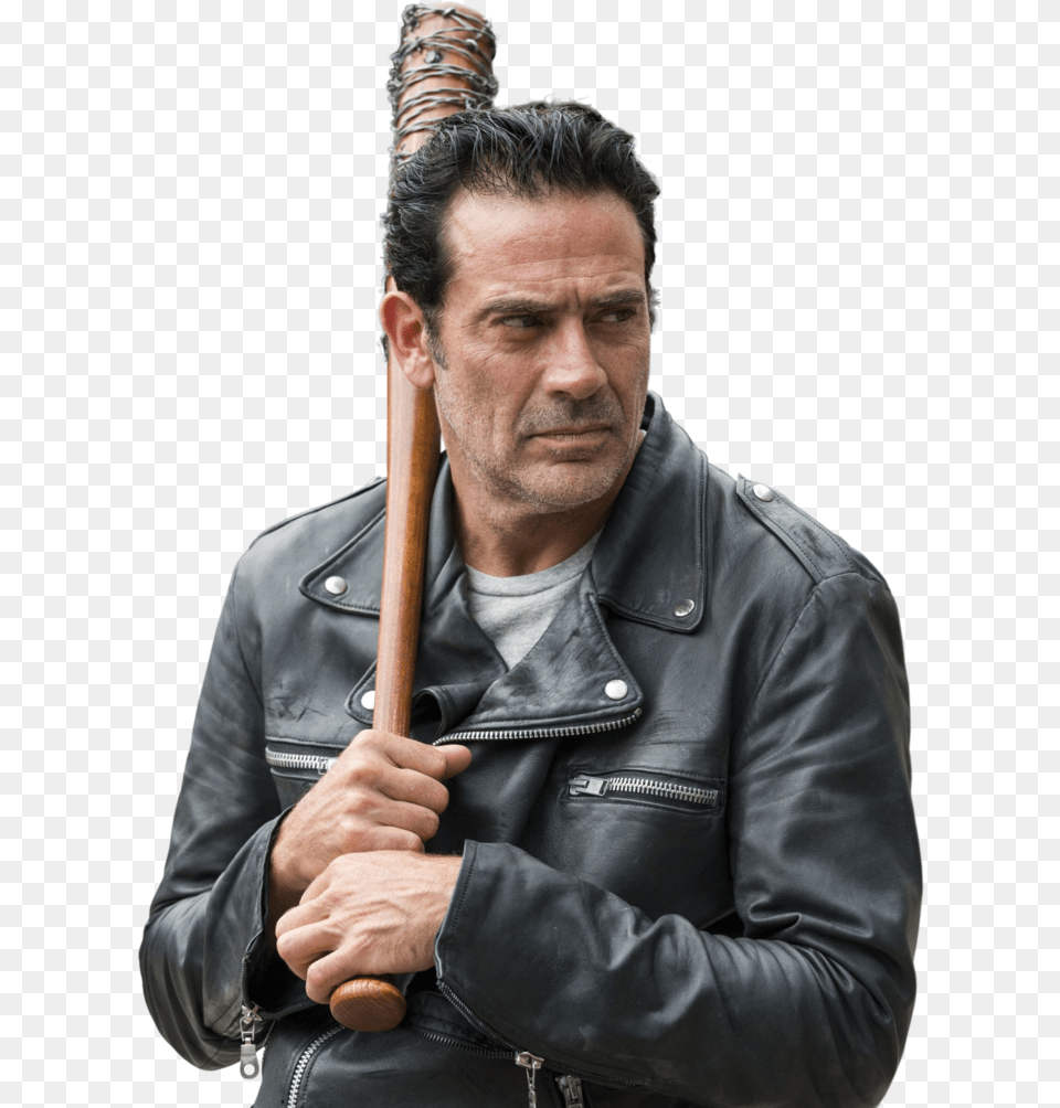 Negan From The Walking Dead Walking Dead Negan 4k, Portrait, Clothing, Coat, Face Free Png