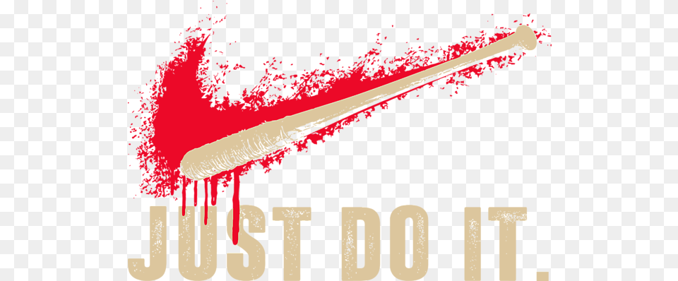 Negan Lucille Walking Dead Beach Towel Just Do It Negan, Baseball, Baseball Bat, Sport, People Free Png