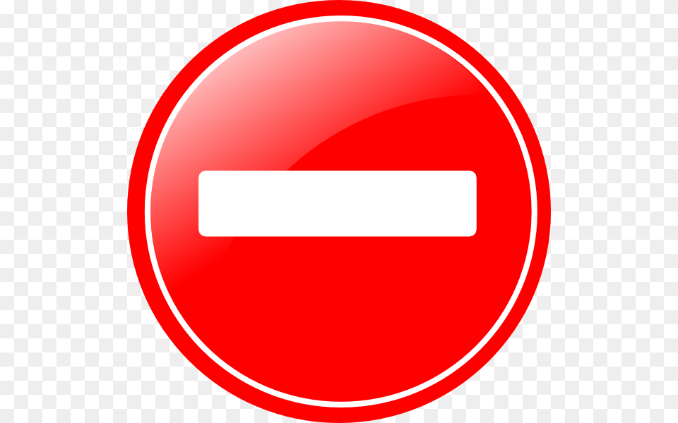 Negative Sign Clip Art, Symbol, First Aid, Road Sign Free Png Download