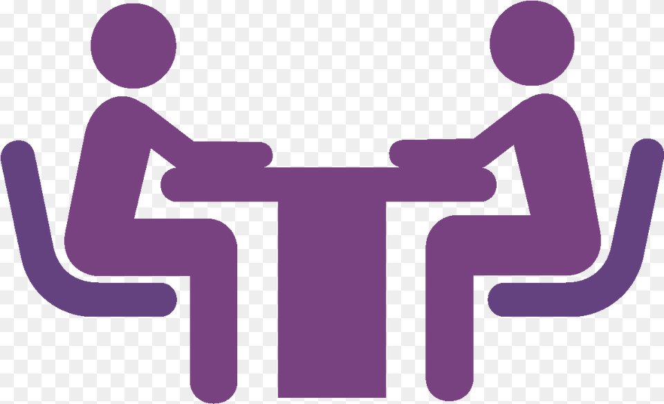 Negotiate Chat Compromise Purple Noun Negotiation Transparent Png