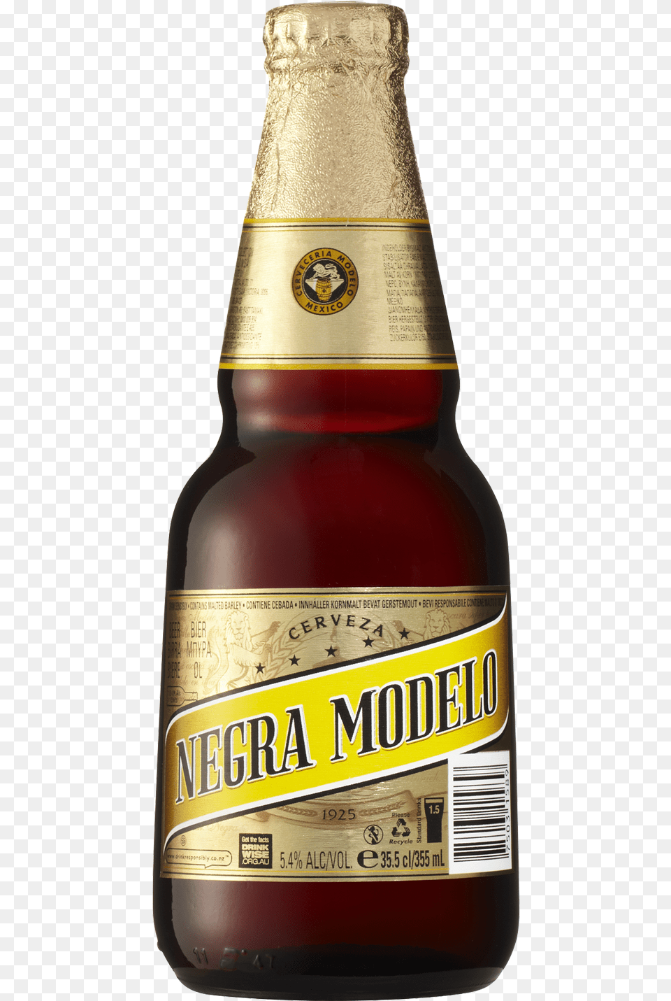 Negra Modelo Beer 355ml Negra Modelo Srm, Alcohol, Beer Bottle, Beverage, Bottle Free Png