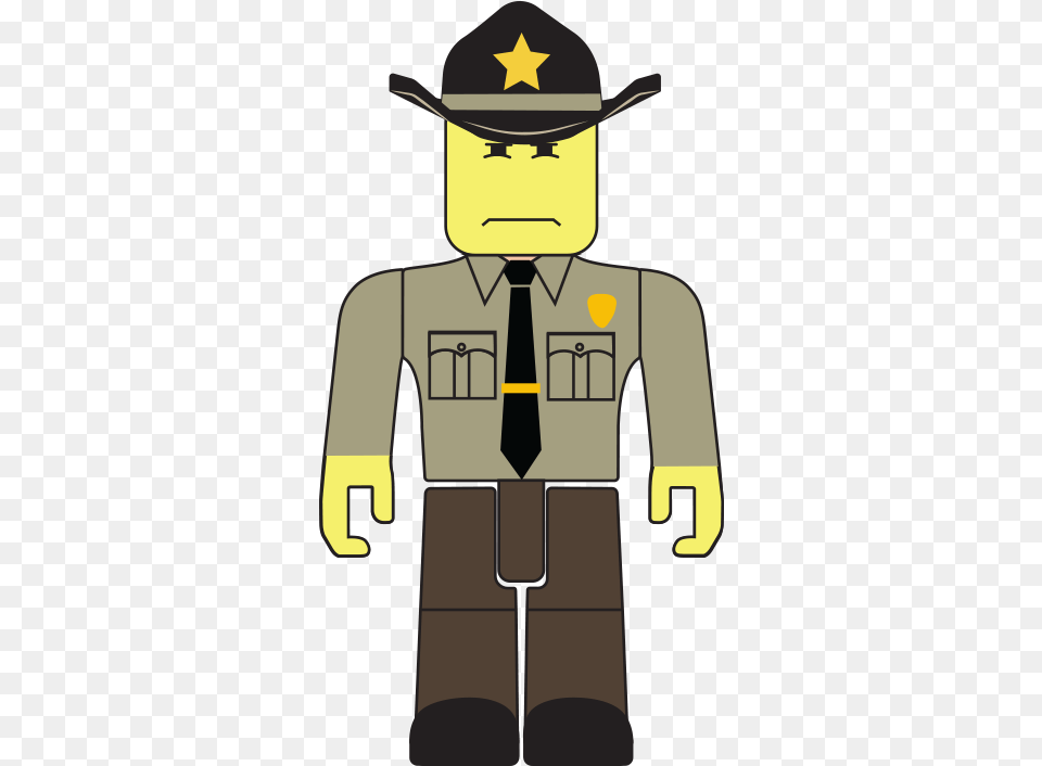 Neighborhood Of Robloxia Sheriff Roblox Sheriff, Formal Wear, Accessories, Tie, Clothing Free Png Download