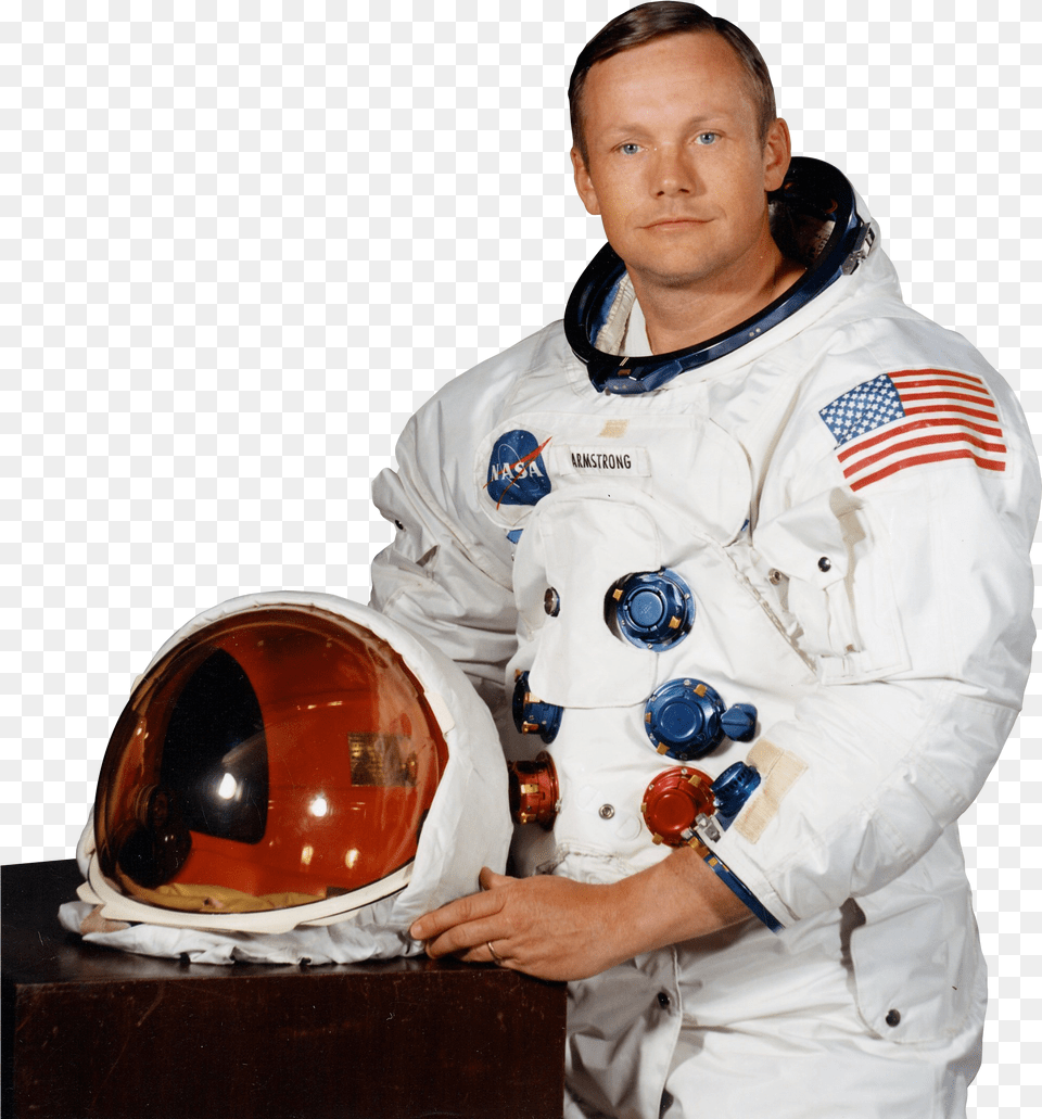 Neil Armstrong On The Moon, Adult, Male, Man, Person Png Image
