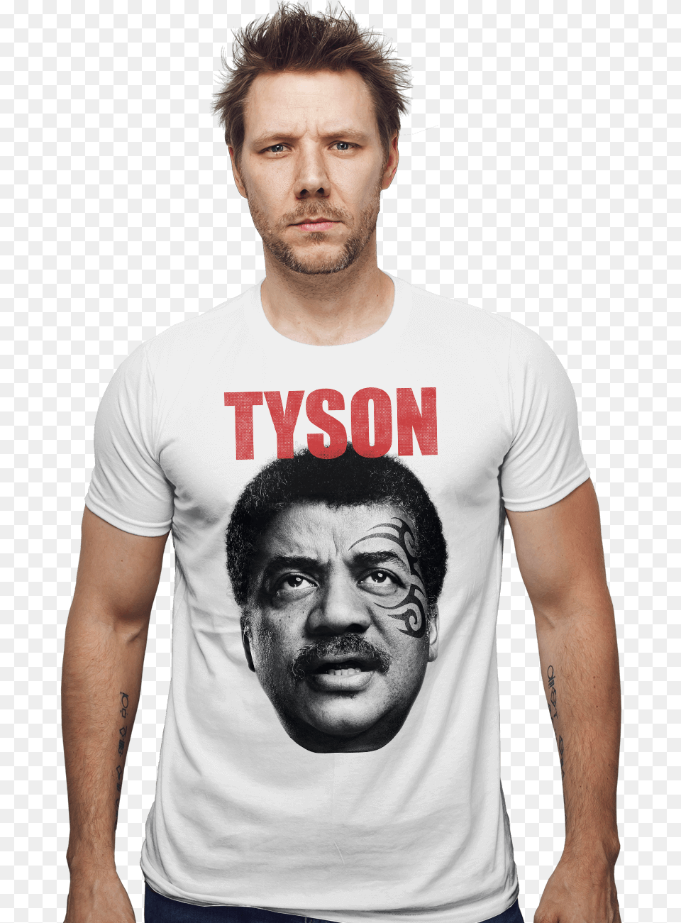 Neil Degrasse Tyson T Shirt, T-shirt, Clothing, Face, Head Png Image