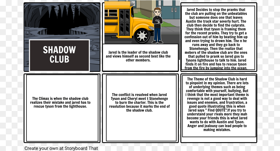 Neil Shusterman Storyboard, Bus, Transportation, Vehicle, School Bus Free Png