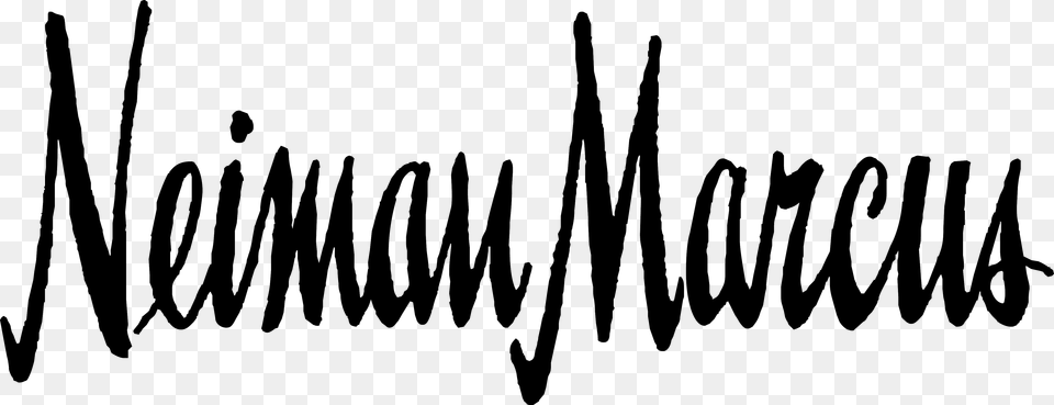 Neiman Marcus Logo Black And White Neiman Marcus Logo, Handwriting, Text Free Png