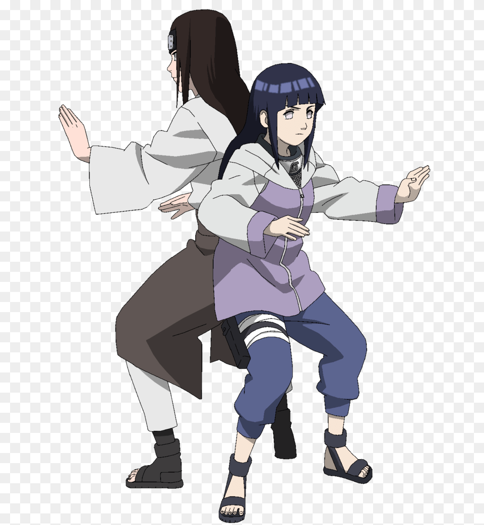 Neji And Hinata Hyuuga, Publication, Book, Comics, Adult Free Png