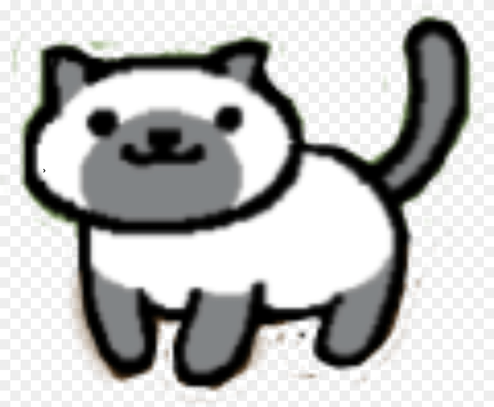Neko Atsume Marshmallow Cat Kitty Game Freetoedit Discord Neko Atsume Emoji, Animal, Mammal, Wildlife, Nature Free Png Download