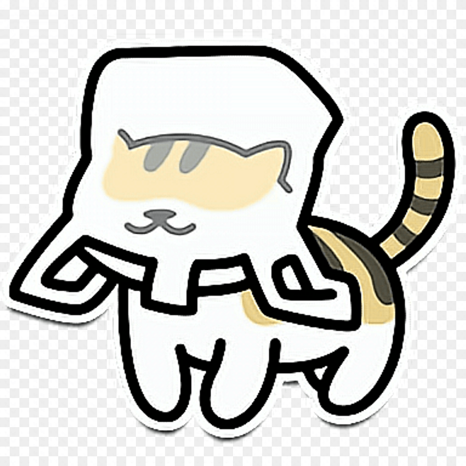 Neko Nekoatsume Cat Cute Kawaii Neko Atsume Stickers, Clothing, Glove, Sticker, Stencil Free Transparent Png