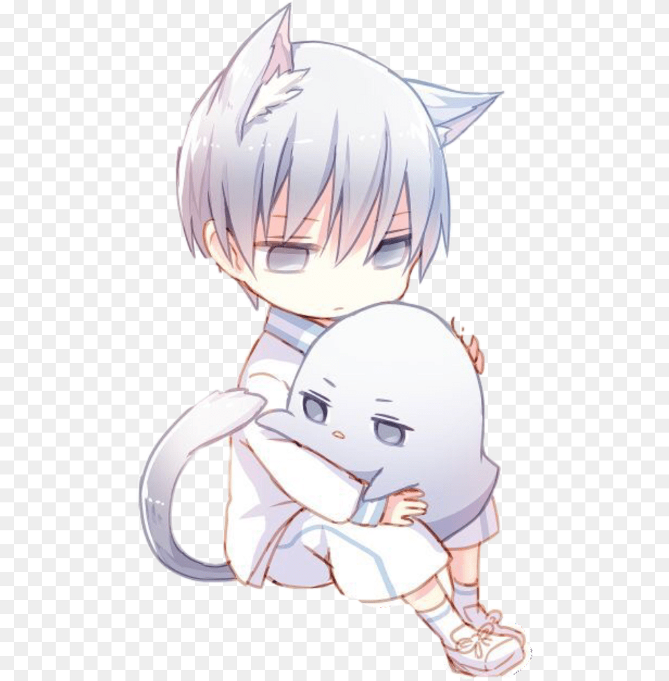 Nekoboy Neko Boyneko Catboy Animeboy Boyanime Neko Boy, Book, Comics, Publication, Baby Png