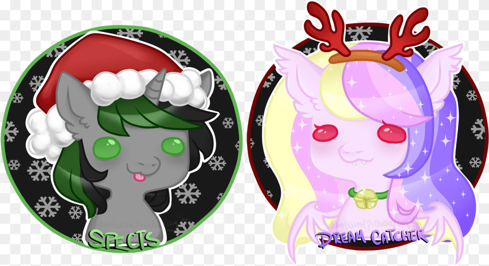 Nekomellow Bat Pony Bat Pony Oc Bust Christmas Cartoon, Art, Graphics Png