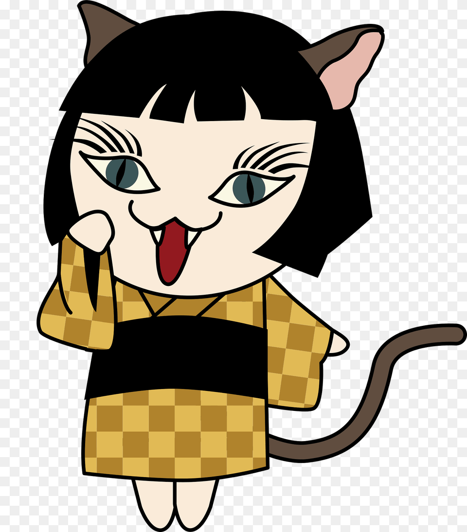 Nekomusume Cat Daughter Clipart, Baby, Person, Cartoon, Face Free Transparent Png
