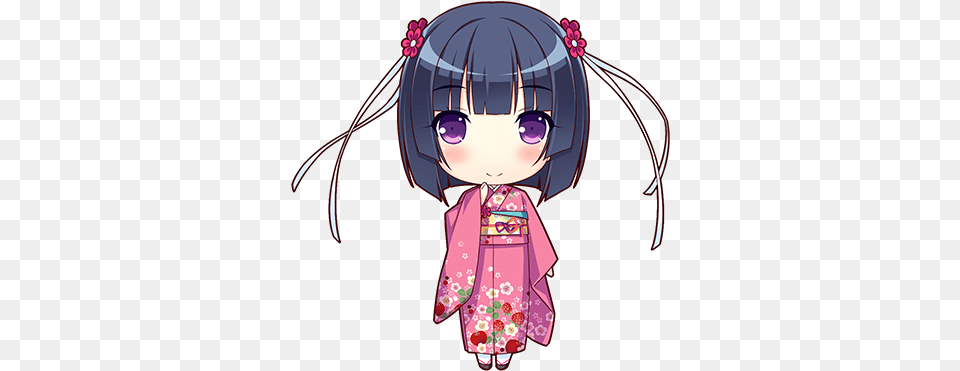 Nekopara Chibi, Robe, Clothing, Gown, Dress Png Image