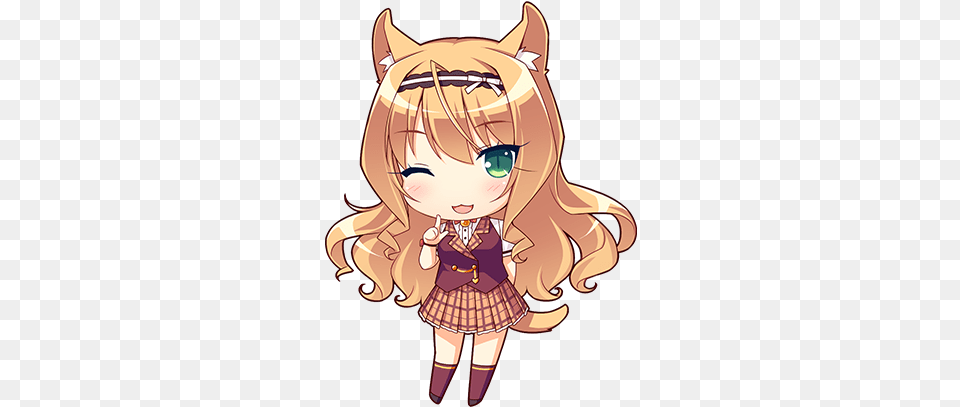 Nekopara Maple Chibi, Book, Comics, Publication, Baby Png