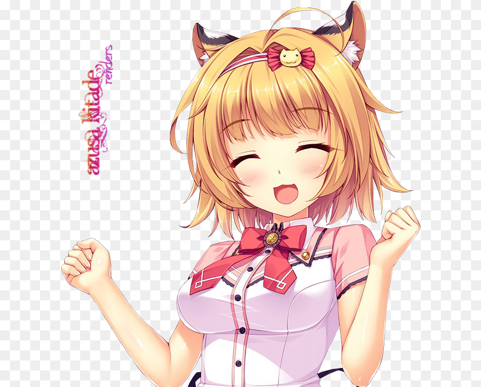 Nekopara Sayori Fan Club Download Nekopara Caramel Milk, Book, Comics, Publication, Person Free Transparent Png