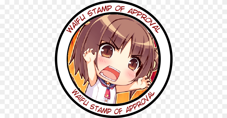 Nekopara Waifu Stamp Of Approval Itty Bitty Kitty Titty, Book, Comics, Publication, Baby Free Transparent Png