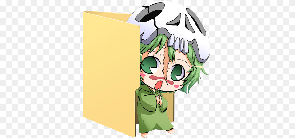 Neliel Folder Iconbleach By Hinatka3991 Chibi Anime Windows 10 Anime Folder Icon, Book, Comics, Publication, Baby Png