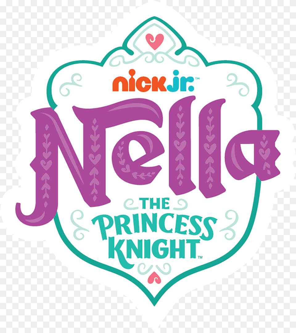 Nella The Princess Knight Illustration, Logo, Birthday Cake, Cake, Cream Png Image