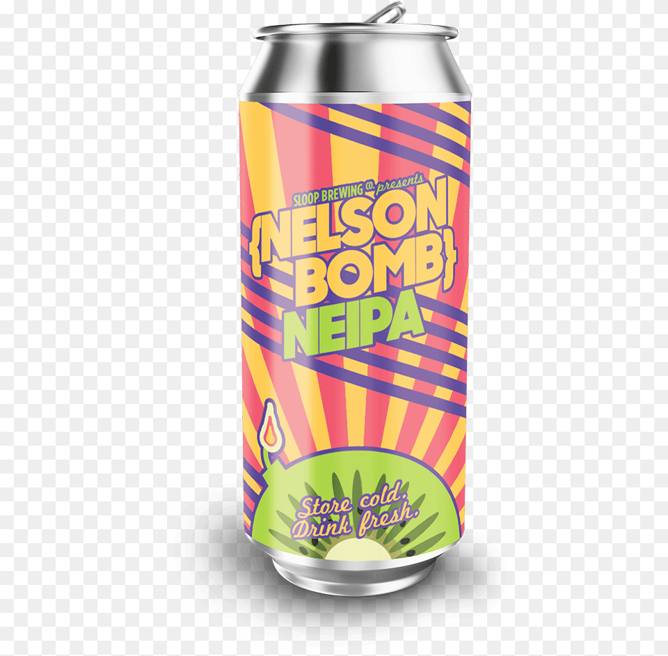 Nelson Bomb Neipa Can Fizz, Tin Free Transparent Png
