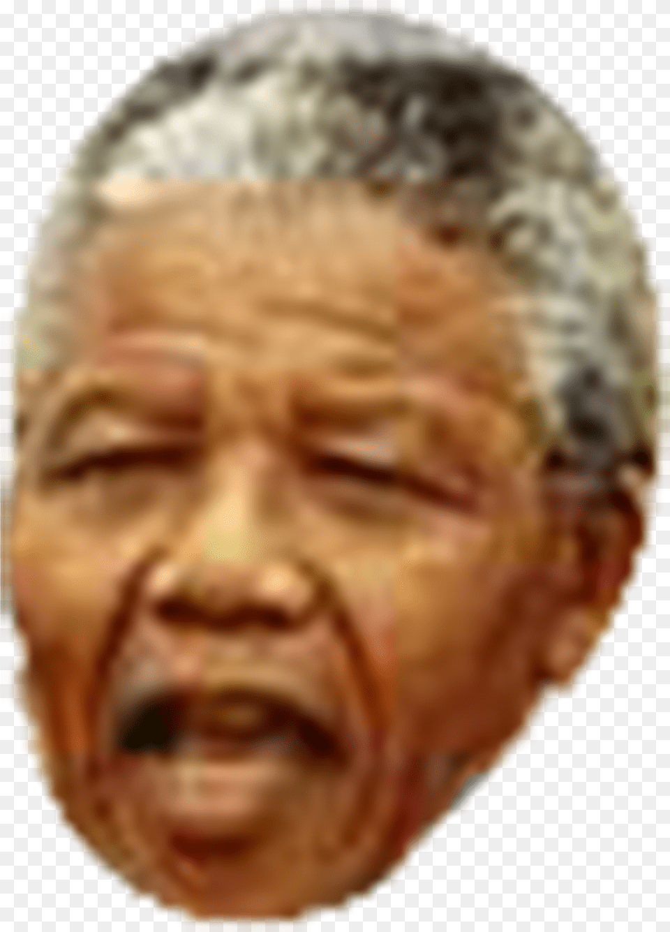 Nelson Mandela A People Struggle To Nelson Mandela Face No Background, Head, Person, Photography, Portrait Png