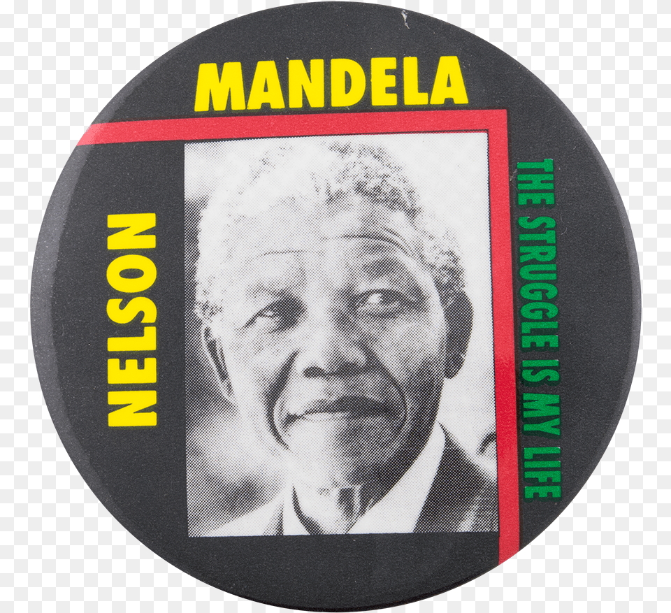 Nelson Mandela Busy Beaver Button Museum Circle, Badge, Symbol, Logo, Adult Free Png Download