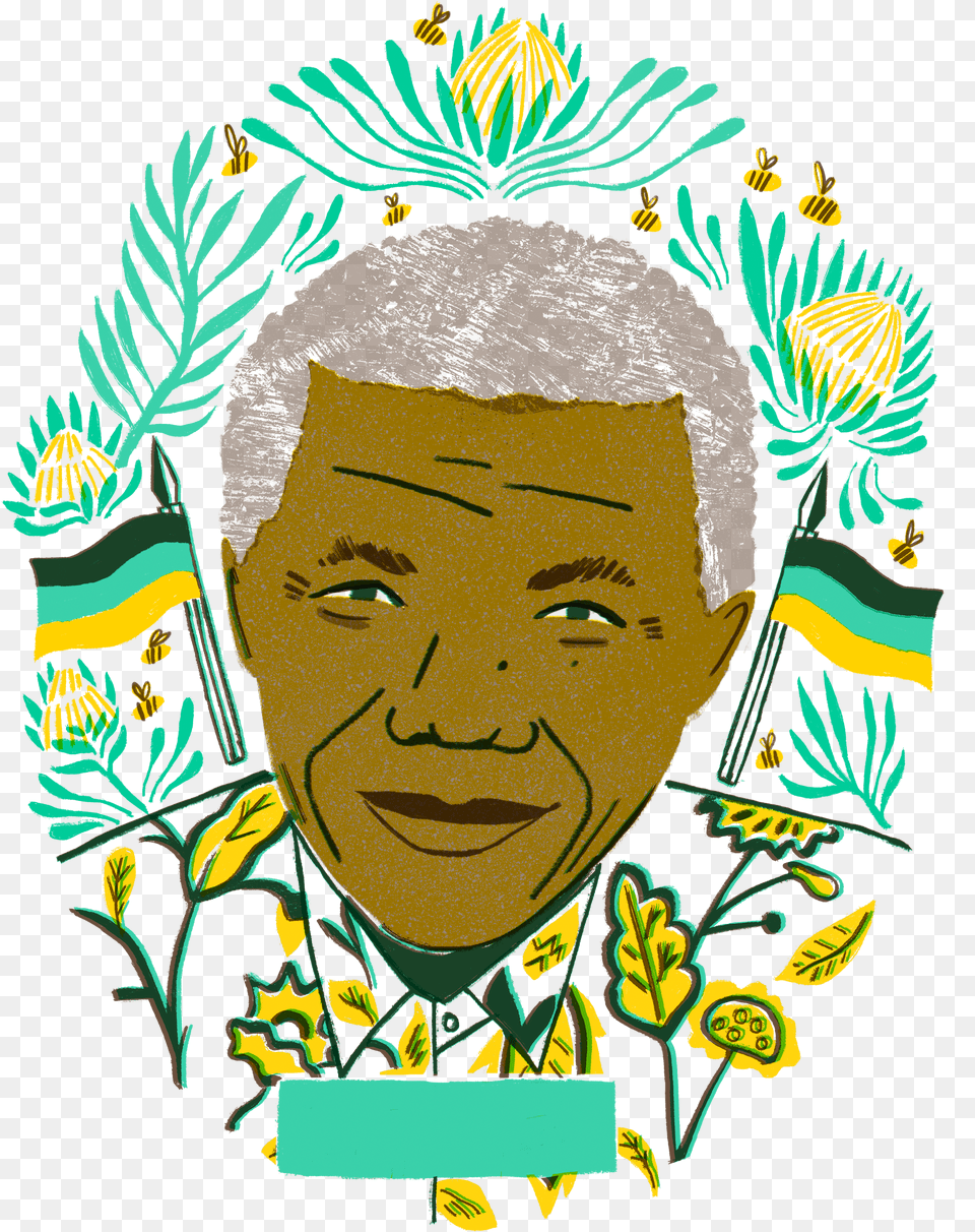 Nelson Mandela Little Guides To Great Lives, Portrait, Photography, Face, Person Png Image
