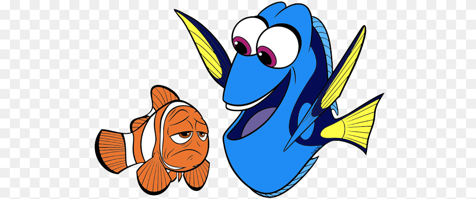 Nemo Marlin Cliparts Clip Art, Cartoon, Face, Head, Person Free Png Download