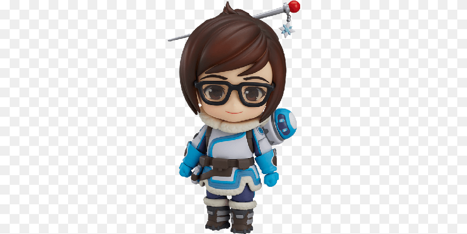 Nendoroid Mei 49 Nendoroid Mei Classic Skin Edition Overwatch, Baby, Person, Face, Head Png Image