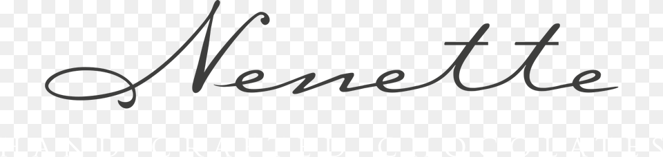 Nenette Chocolates Calligraphy, Handwriting, Text, Signature Png Image