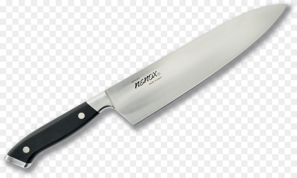 Nenox G Type Yo Yo Deba 240mm Micarta Handle Micarta, Blade, Knife, Weapon, Dagger Png Image