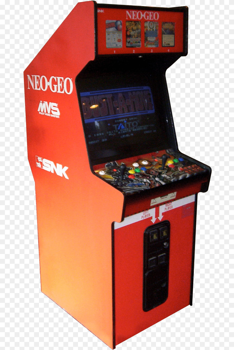 Neo Geo Arcade Cabinet, Arcade Game Machine, Game Png Image