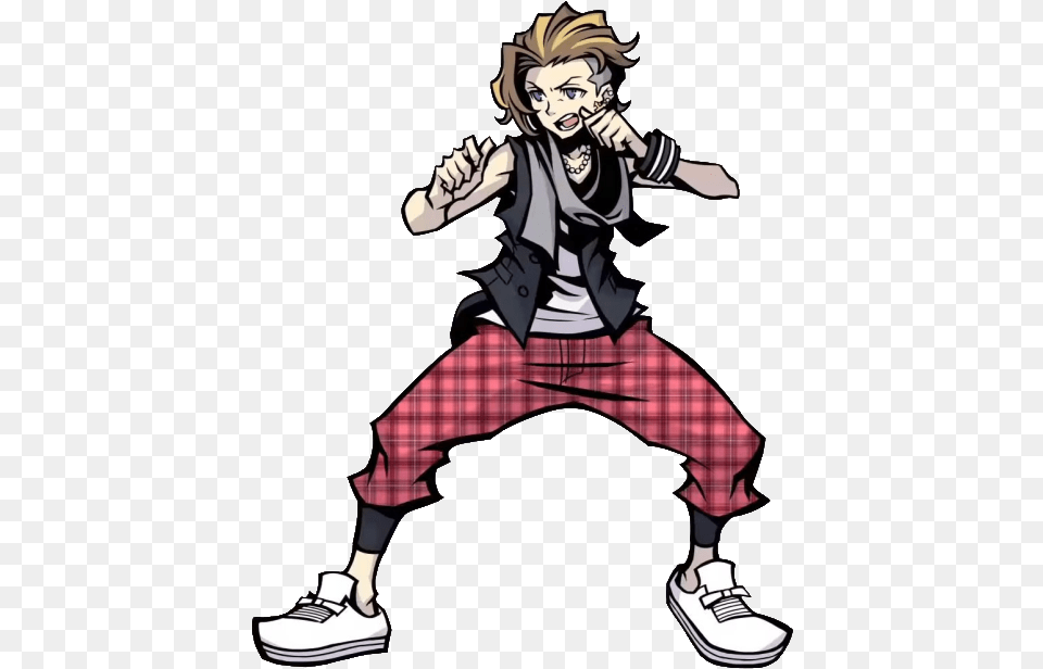 Neo The World Ends With Smash Fictional Character, Book, Publication, Comics, Person Free Transparent Png